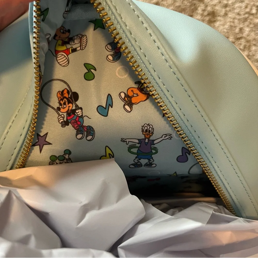 Walt Disney World Mousercise loungefly back pack - Picture 8 of 11